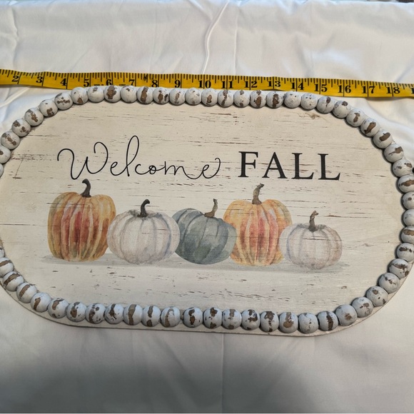 Welcome Fall Decorative Sign - Picture 3 of 7
